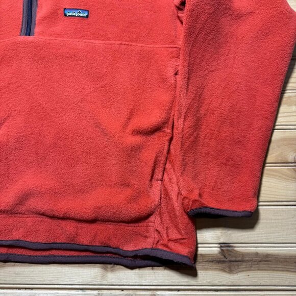 Vintage 90s Patagonia Synchilla Marsupial 1/2 Zip Fleece Pullover Jacket Size XL - Picture 5 of 11